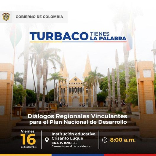 Diálogos Regionales Vinculantes - PND Turbaco Bolívar